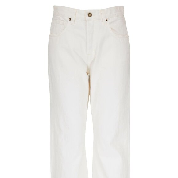 Pre-Loved Nili Lotan Smith Off-White/Cream Jeans - Size 25 - Picture 1 of 6